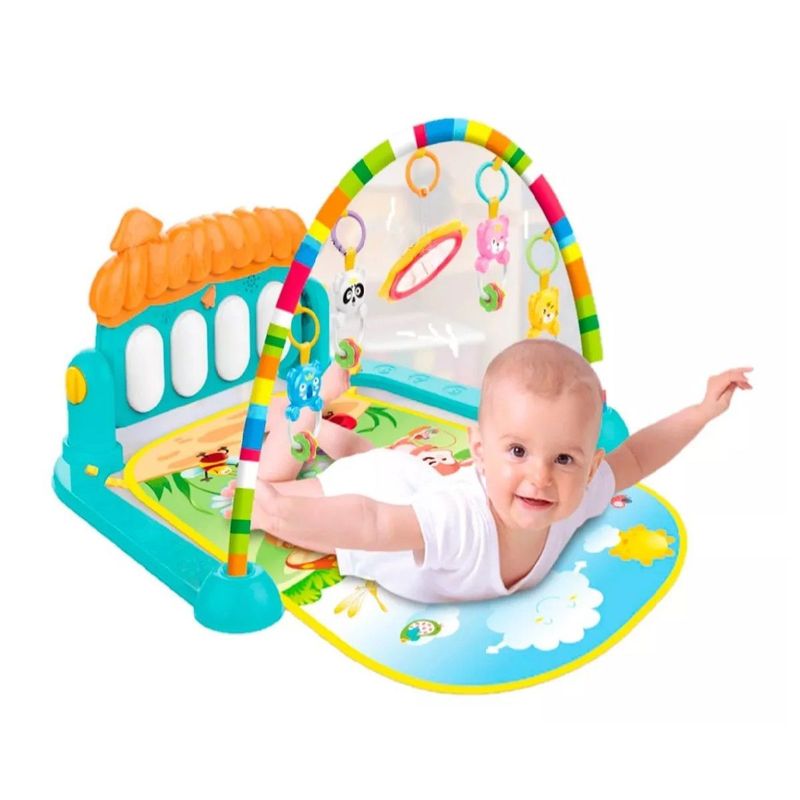 MUNDO BEBE - Gimnasio para bebe piano didáctico