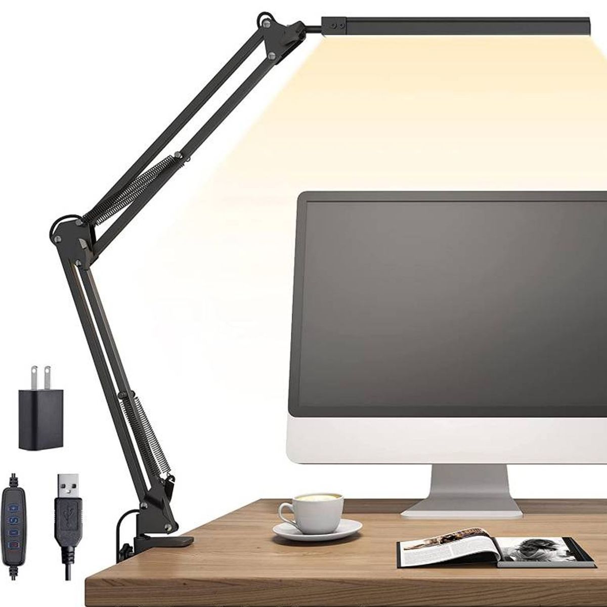 ONE PIXEL - Lampara Led De Escritorio Moderna Para Mesa Noche