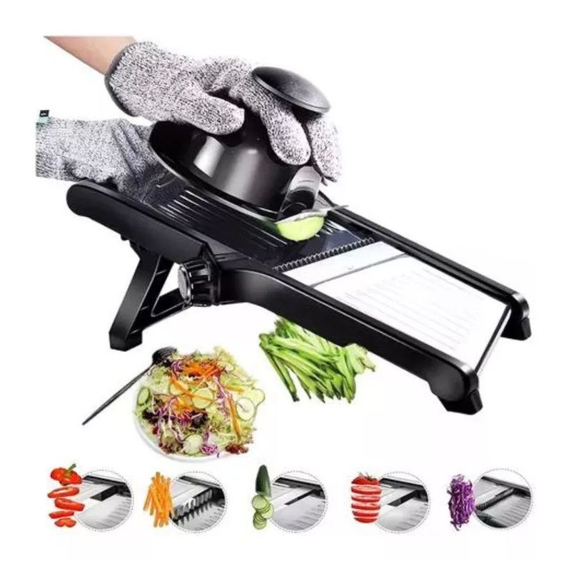 ONE PIXEL - Mandolina Cortador De Verduras Profesional Acero Inoxidable
