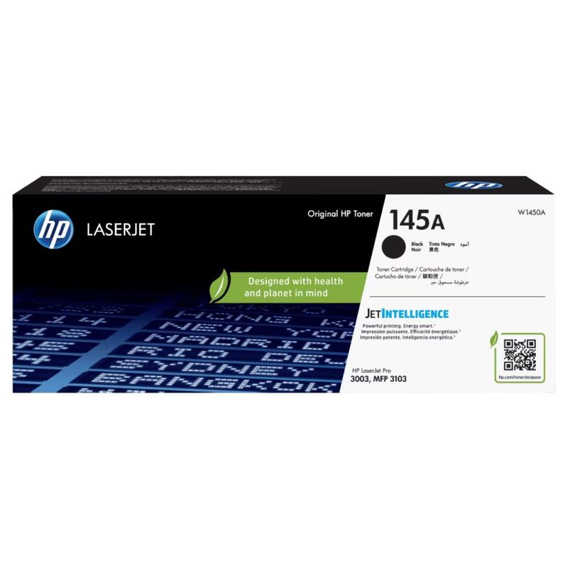HP - Cartucho de tóner HP 145A negro Original W1450A