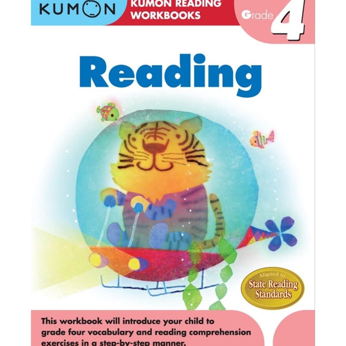 JUGANDO Y EDUCANDO - Libro Kumon Lectura De Grado Cuarto En Ingles Para Niños
