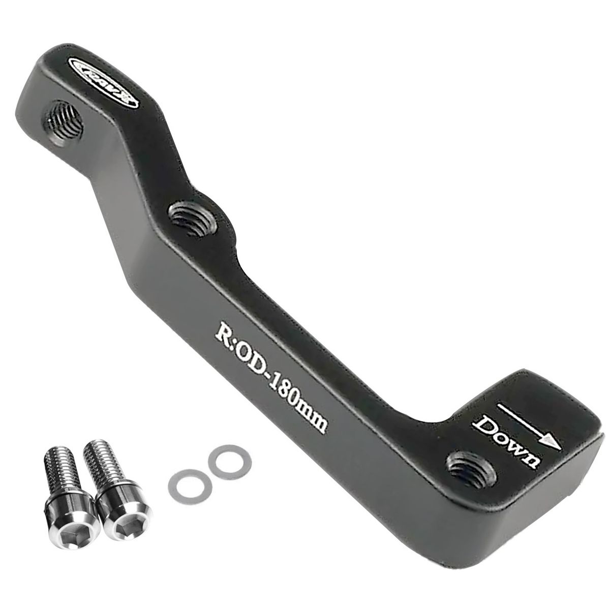 GENERICO - Adaptador Freno Disco Bicicleta Ravx 180mm Shimano Trasero