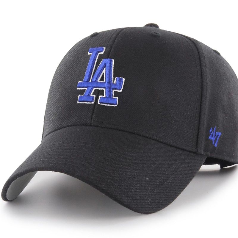 GOORIN BROS - Gorra 47 MVP LA  Black/Blue- Cierre velcro.