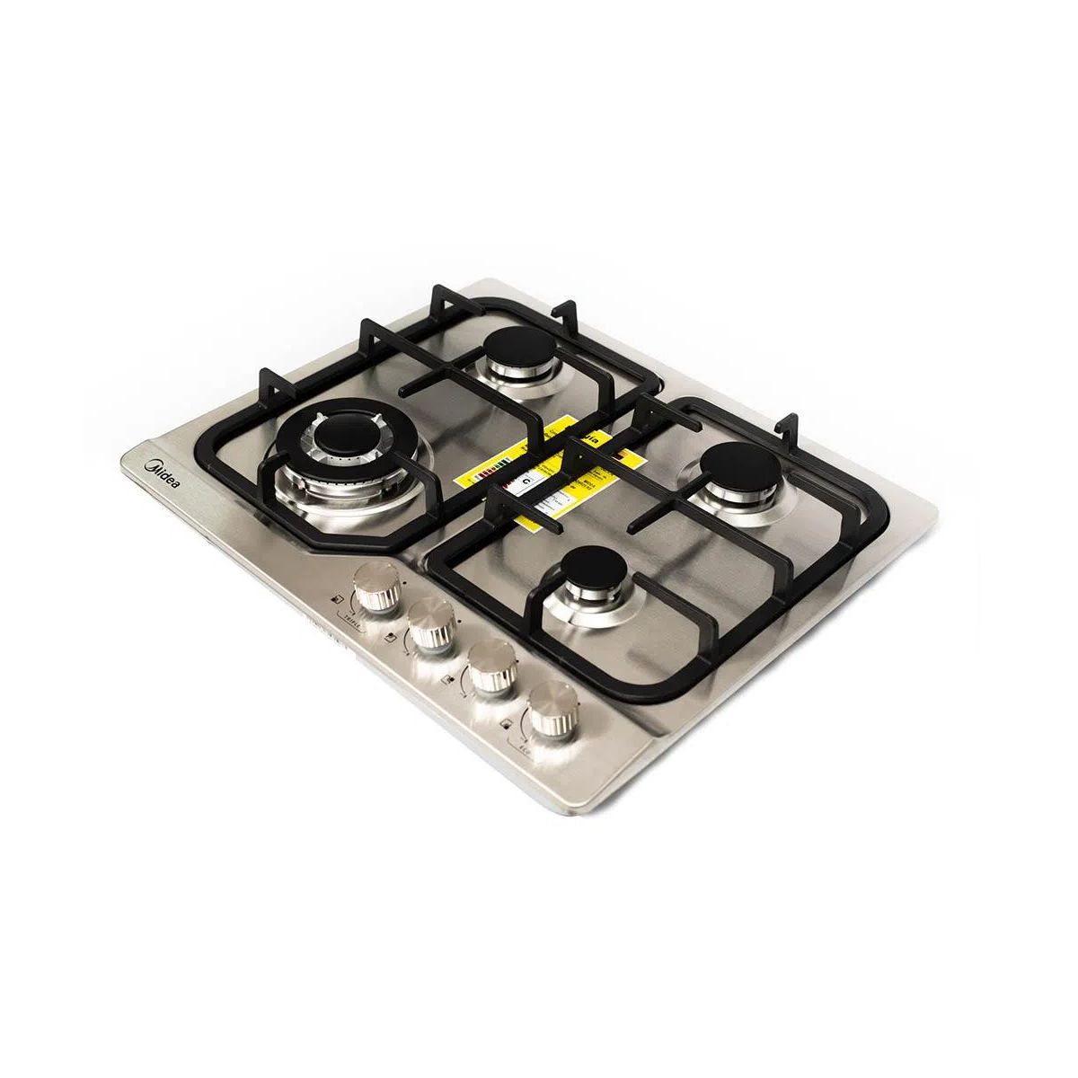 MIDEA - Cubierta Midea MTGB24R2EAS Gas Natural 60Cm 4 Puestos