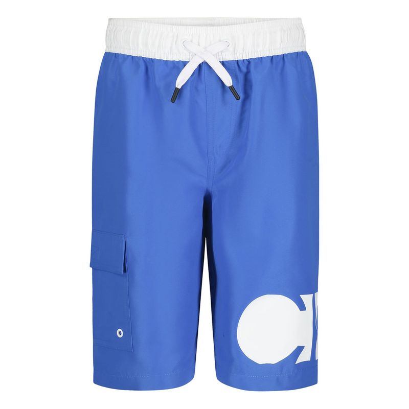 CALVIN KLEIN - Pantalón Corto Para Niño Azul Calvin Klein Kids Calvin Klein