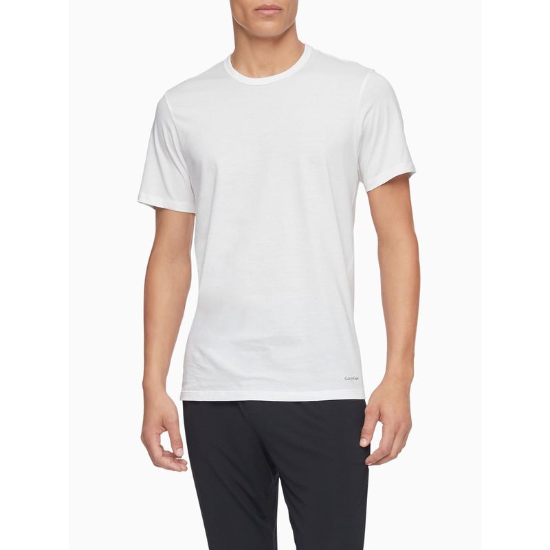 CALVIN KLEIN - Paquete De 3 Camisetas Blancas Slim Calvin Klein