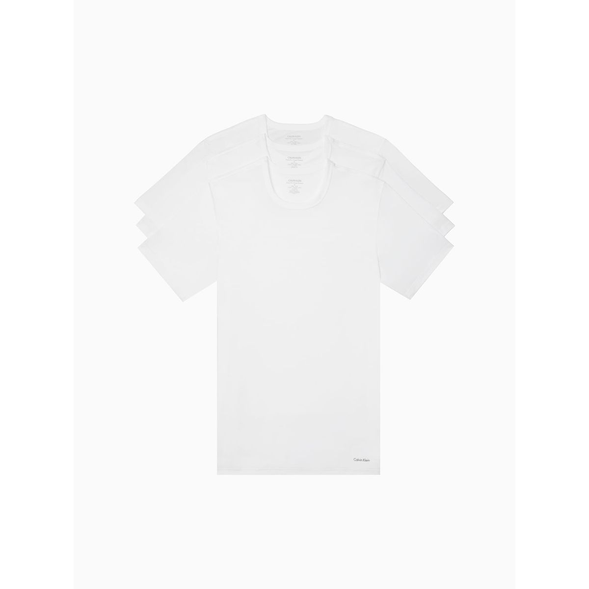 CALVIN KLEIN - Paquete De 3 Camisetas Blancas Slim Calvin Klein