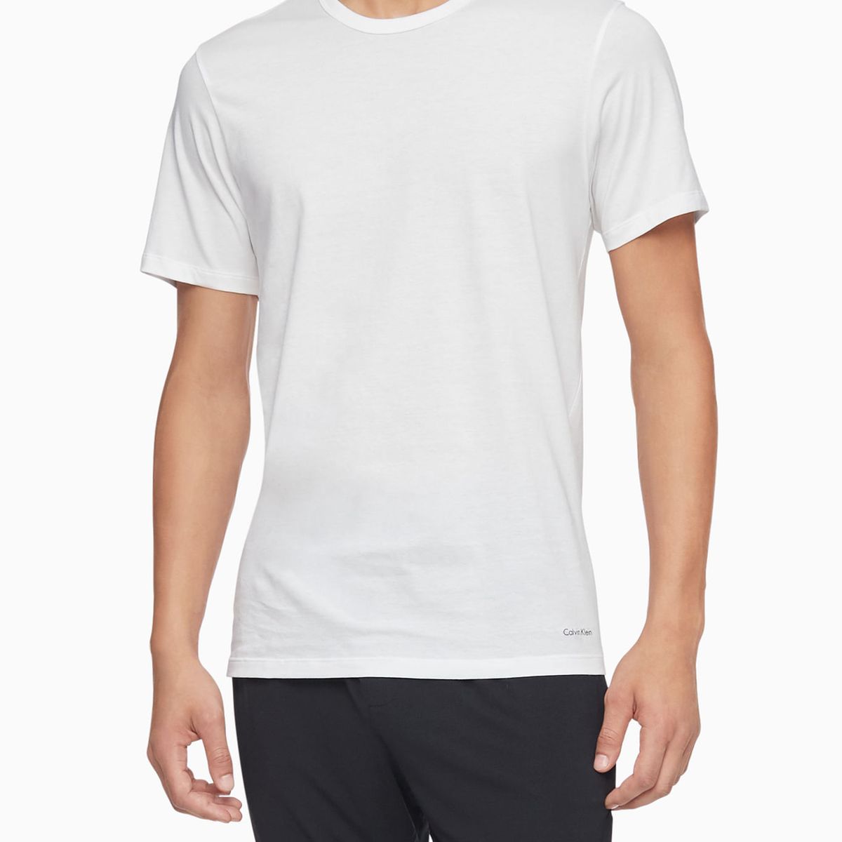 CALVIN KLEIN - Paquete De 3 Camisetas Blancas Slim Calvin Klein