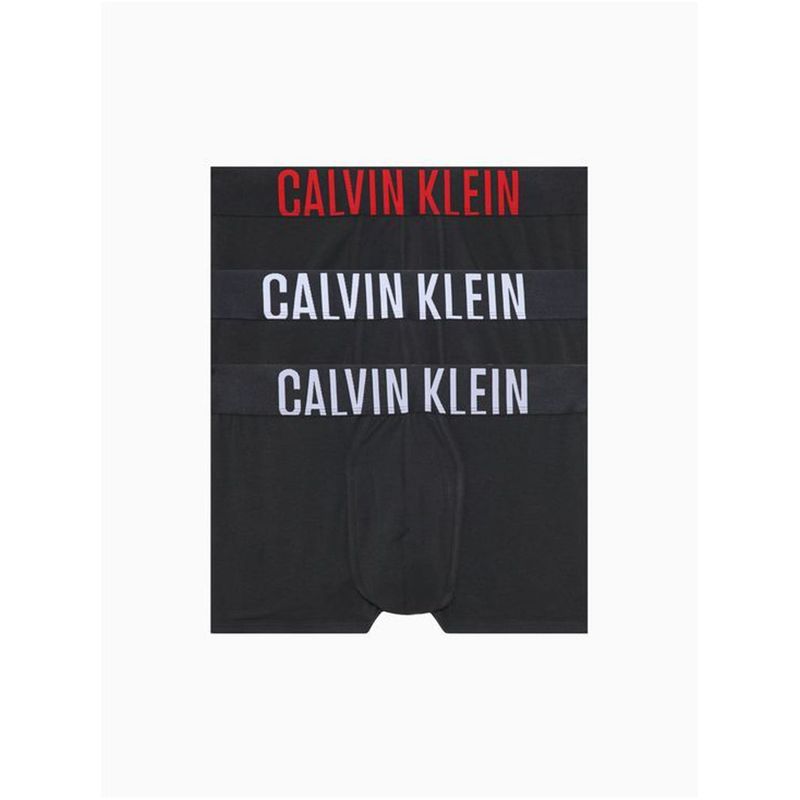 CALVIN KLEIN - Pack De 3 Bóxers De Tiro Bajo Algodón Negro Calvin Klein