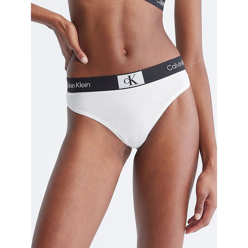 CALVIN KLEIN - Tangas Moderna Mujer Blanco Calvin Klein