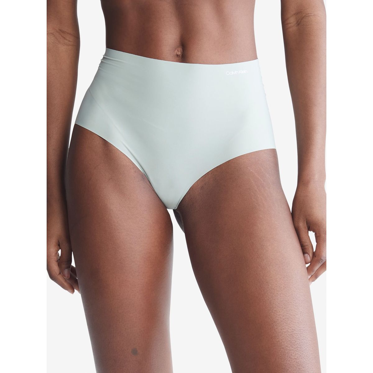 CALVIN KLEIN - Pantie Verde Tipo Hipster Tiro Alto Invisible Calvin Klein