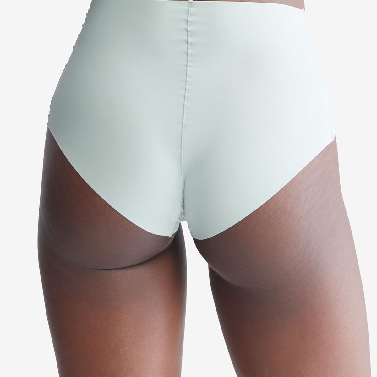 CALVIN KLEIN - Pantie Verde Tipo Hipster Tiro Alto Invisible Calvin Klein