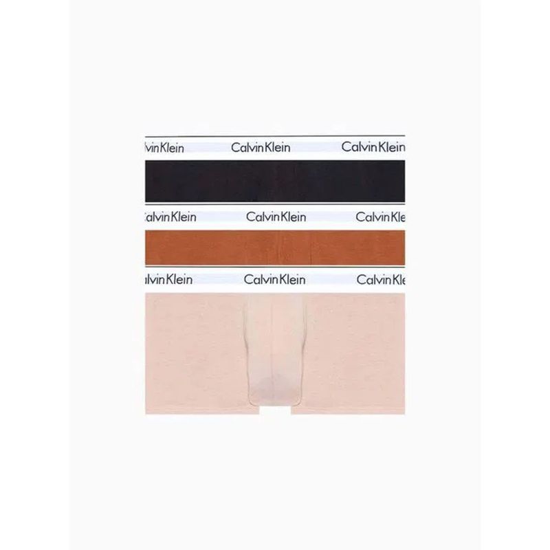 CALVIN KLEIN - 3 Pack De 3 Boxer Low Rise Trunk En Agodon Calvin Klein