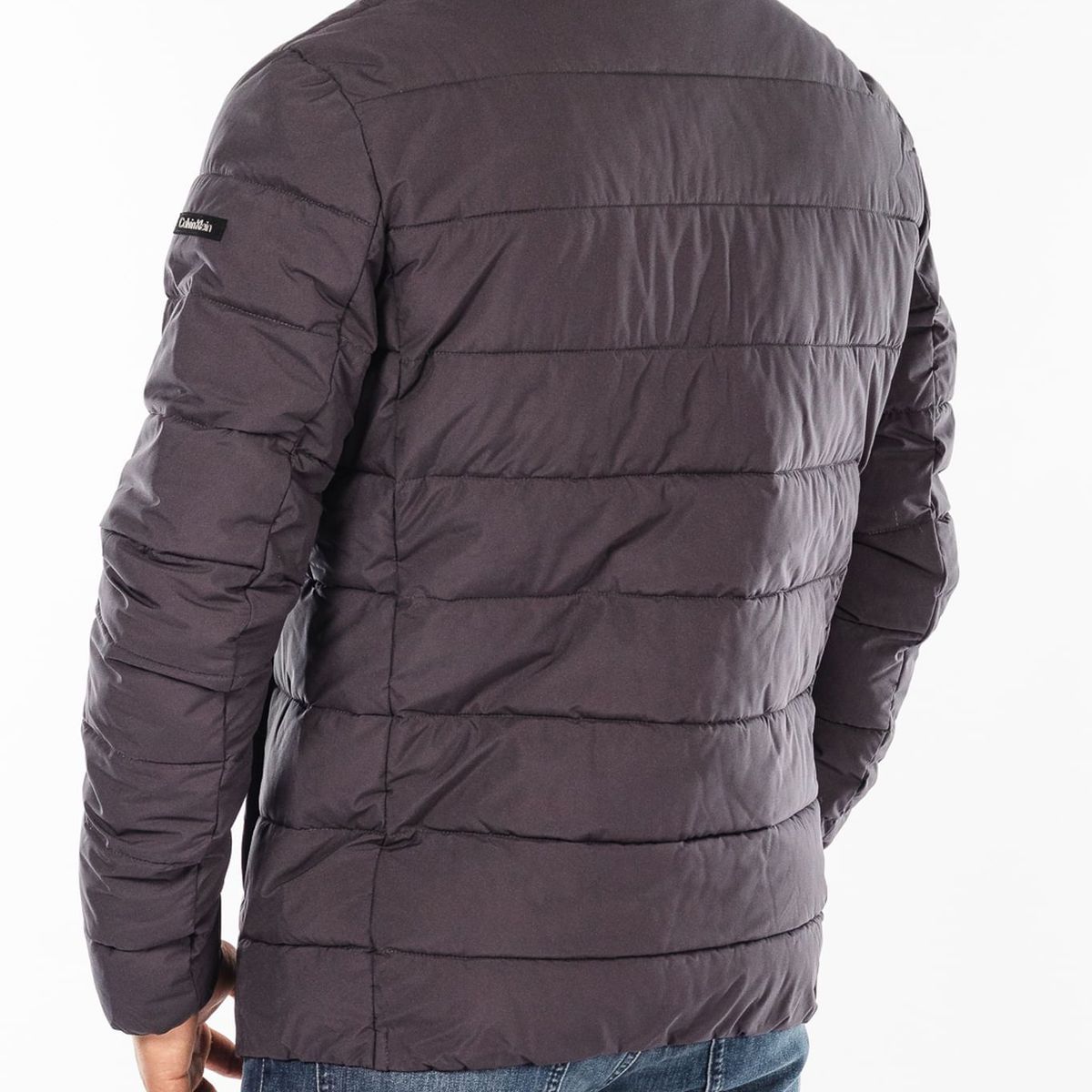 CALVIN KLEIN - Chaqueta Manga Larga Con Cierre De Cremallera Hombre Gris