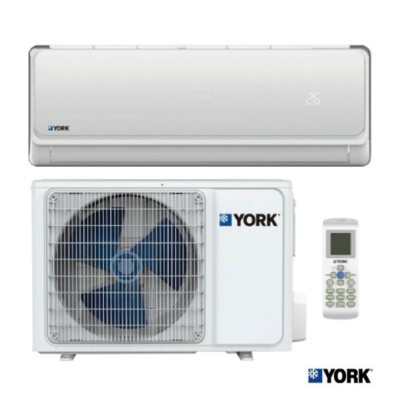 YORK - Aire Acondicionado Minisplit 24.000 Btu 220v On off Seer12 YORK