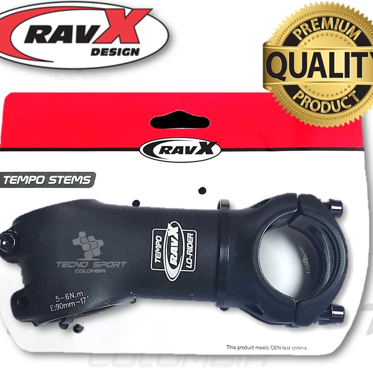 GENERICO - Espiga Bicicleta Ravx Aluminio Mtb Ruta Repuesto -17°