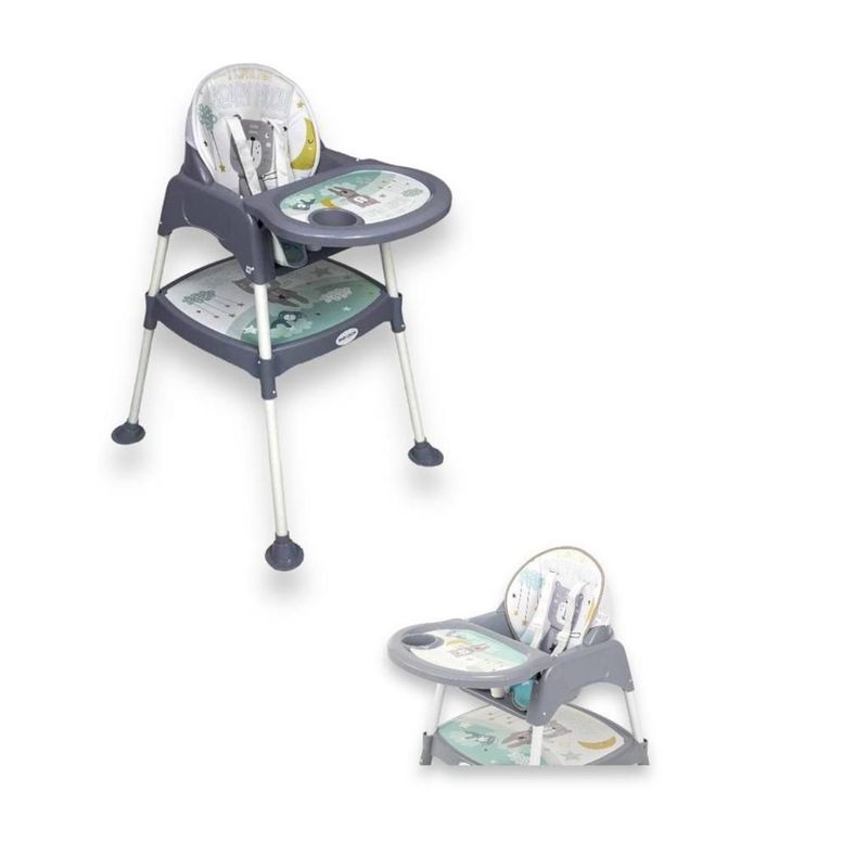 BEBESUNITA - Silla de comer comedor Escritorio  3 en 1 REF 108