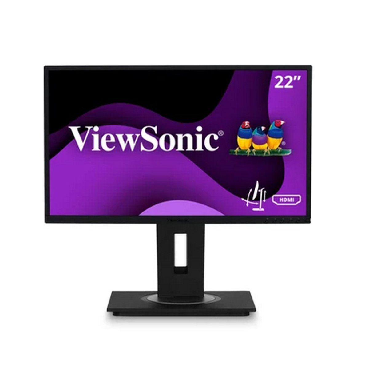 VIEWSONIC - Monitor Viewsonic 22 pulgadas IPS con Ajuste De Altura y Giro VG2248