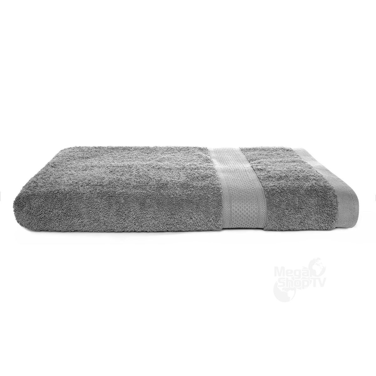 ENERGY PLUS - Toallas de baño de cuerpo hoteleras extragrande 100 algodón Gris