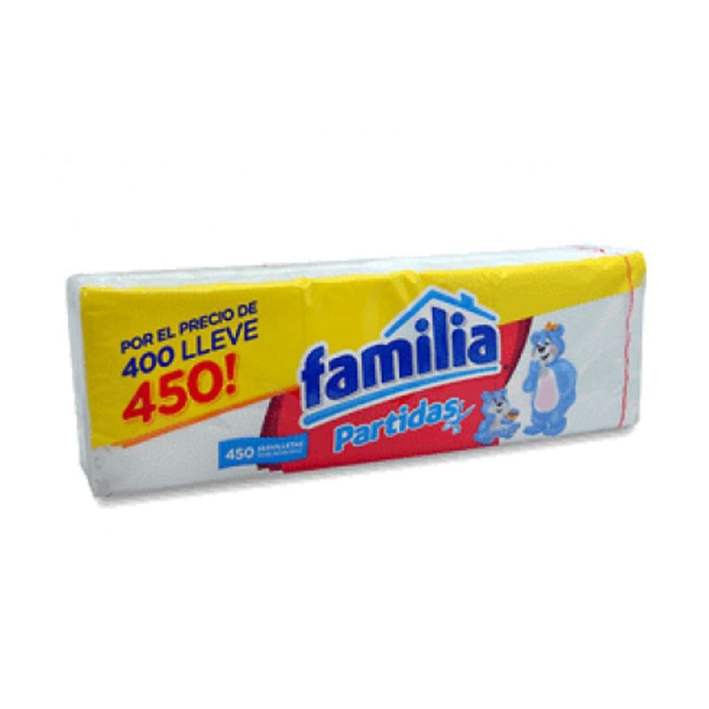 FAMILIA - Servilletas Familia Partida 450 Unidades