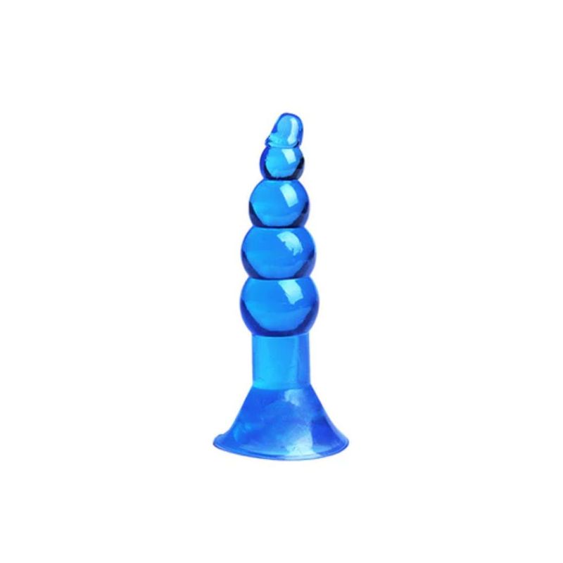 GENERICO - Plug anal silicona Acostumbrador Azul Noah