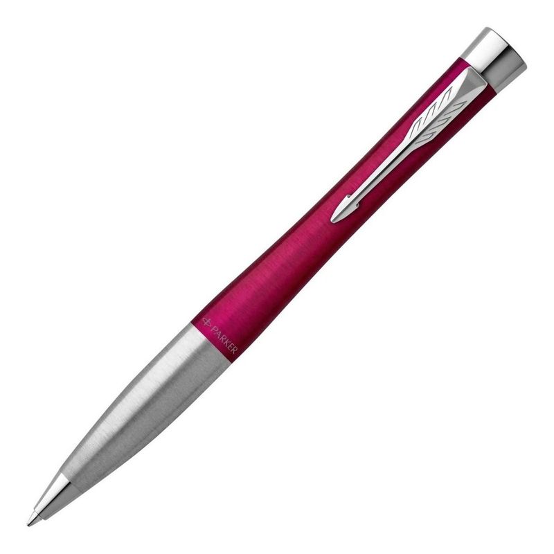 PARKER - Bolígrafo Giratorio Parker Urban Acabado Cromo Magenta
