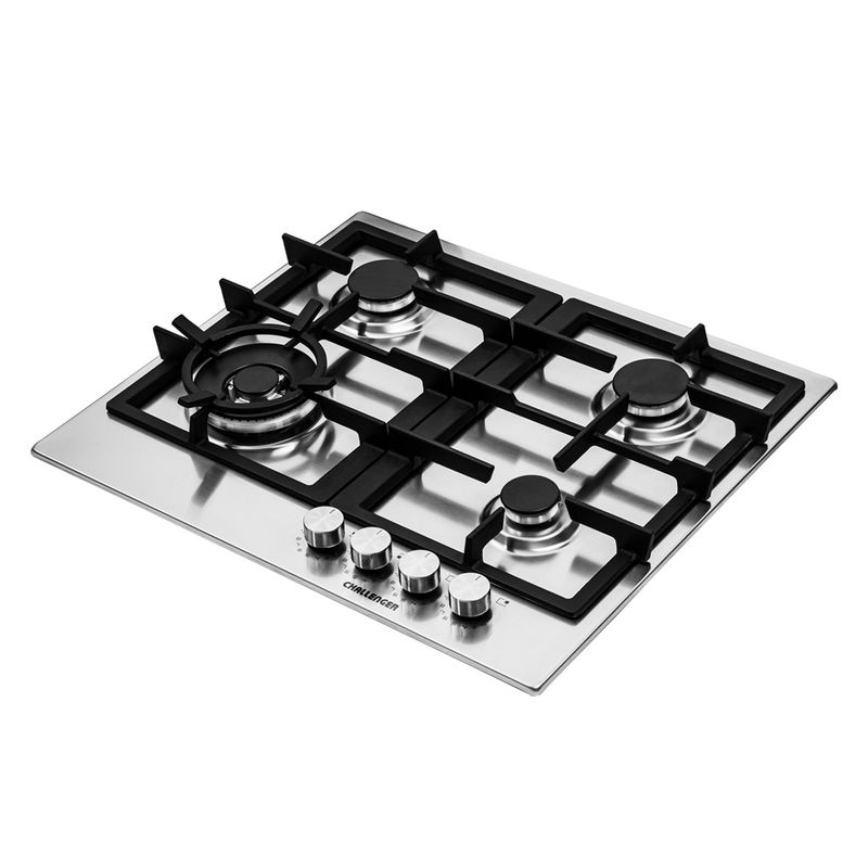CHALLENGER - Estufa de Empotrar Challenger Acero 4 puestos SV 6860 EI