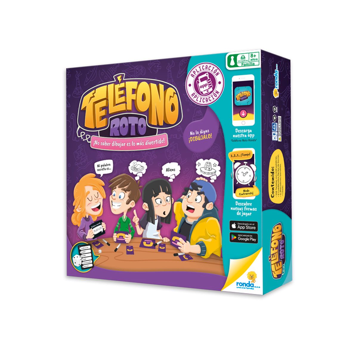 RONDA - TELÉFONO ROTO  No lo digas ¡Dibújalo!-