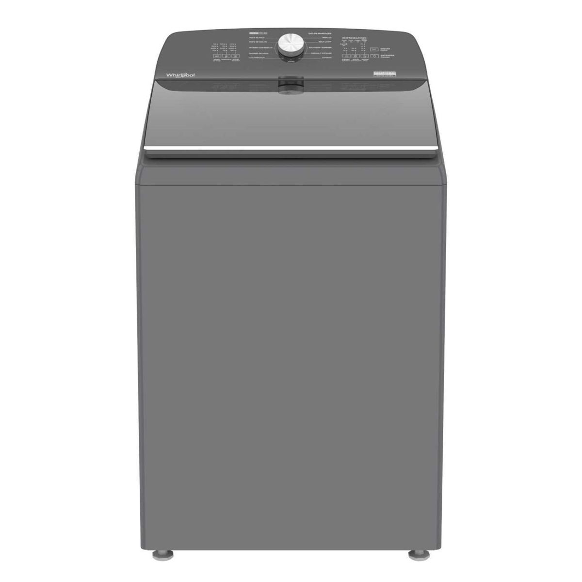 WHIRLPOOL - Lavadora Whirlpool Carga Superior Xpert System 25Kg Gris 8MWTWLA41WJG