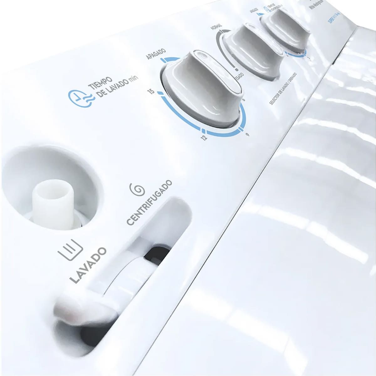 WESTINGHOUSE - Lavadora White Westinghouse Doble Tina 14 Kg Semiautomatica