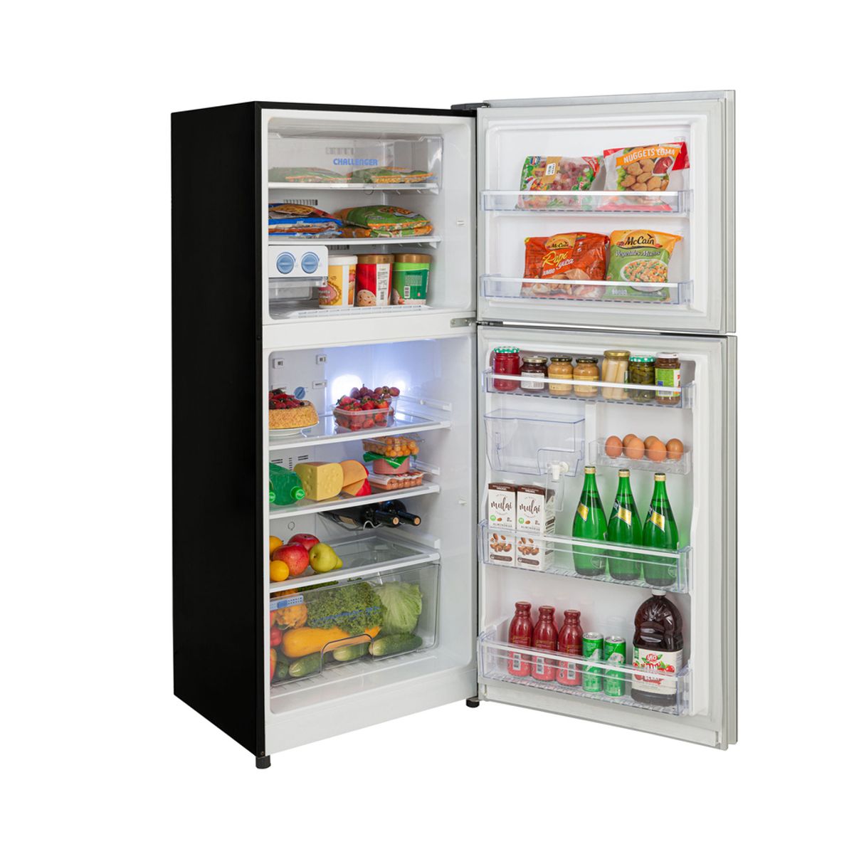 CHALLENGER - Nevera Challenger No Frost 360 NEGRA - Ref CR360 / 327l