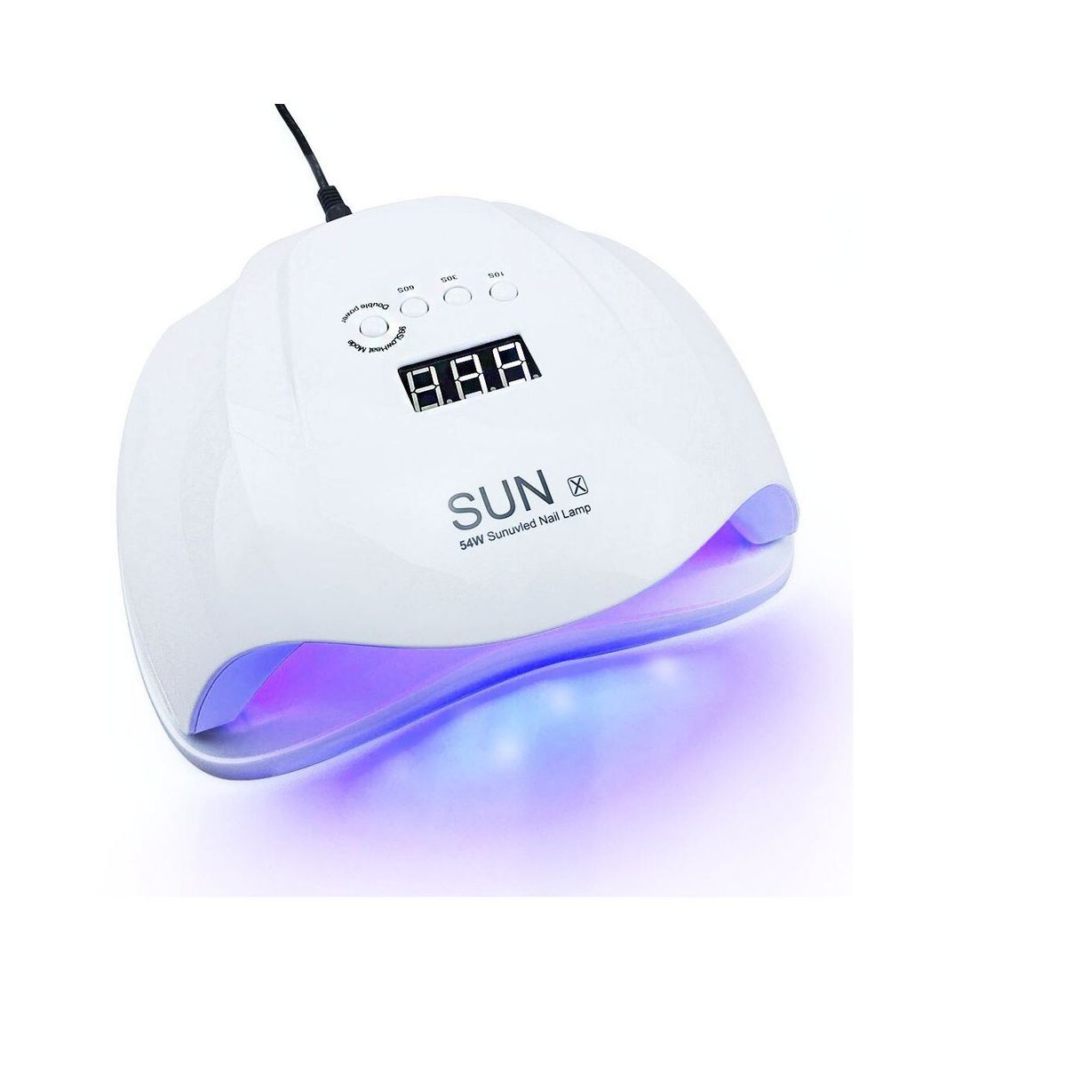 GENERICO - Lampara Led Uv De Uñas Profesional Secado Rápido 54 Watts