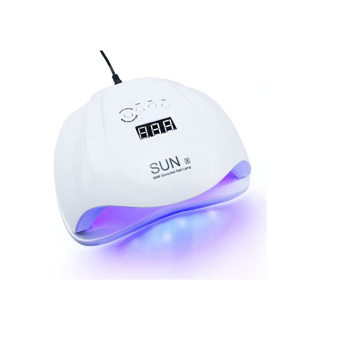 GENERICO - Lampara Led Uv De Uñas Profesional Secado Rápido 54 Watts