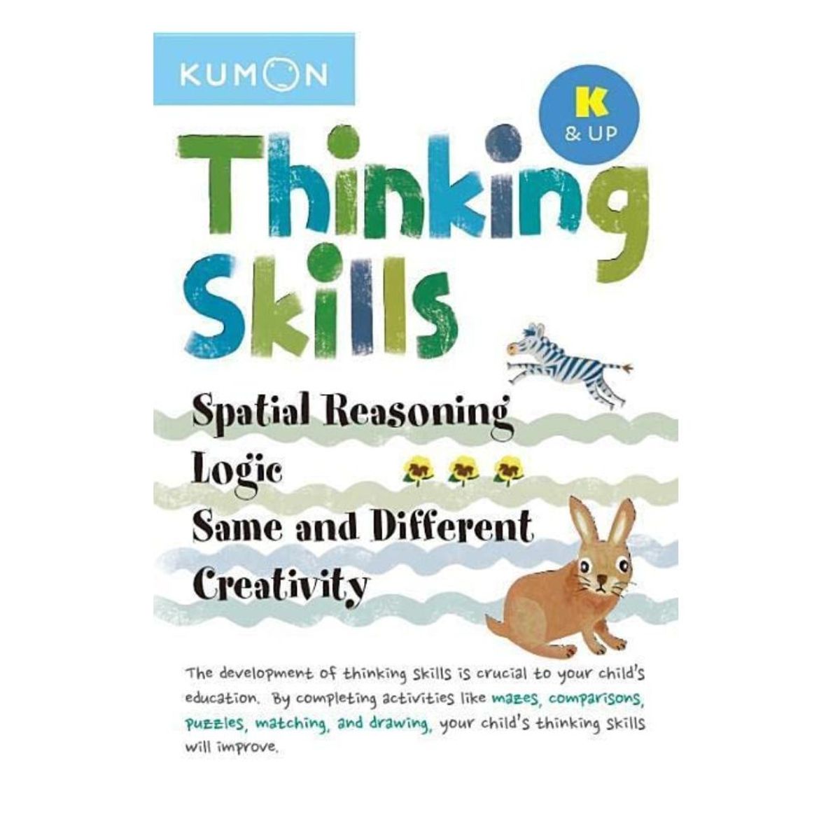 JUGANDO Y EDUCANDO - Libro Kumon Habilidades Del Pensamiento Kinder En Ingles