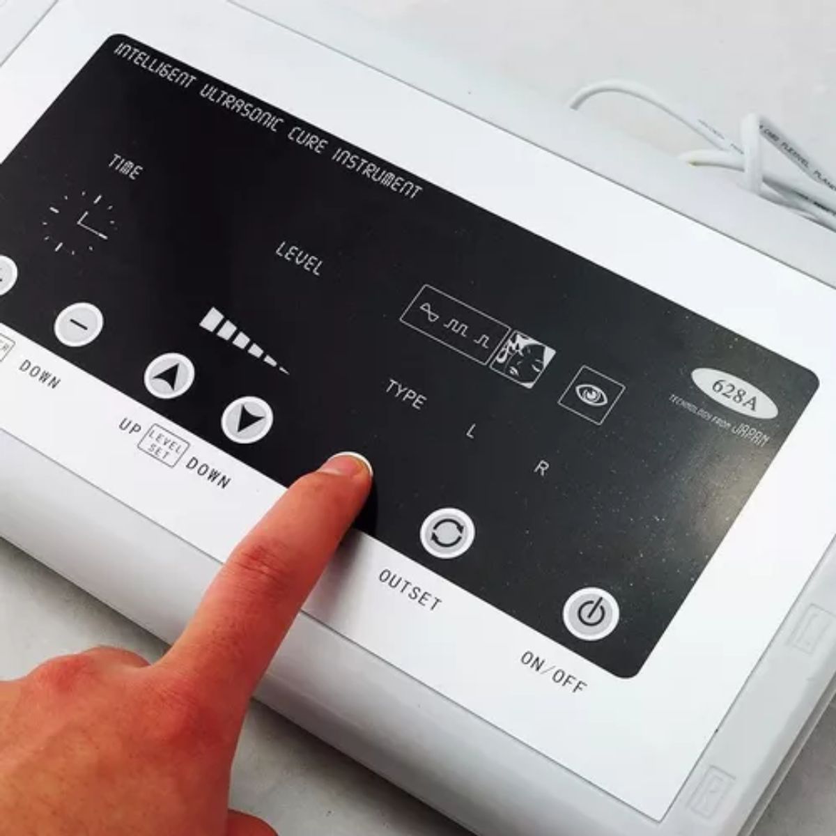 GENERICO - Ultrasonido Con Cauterizador Corporal Facial Anti Edad 3en1