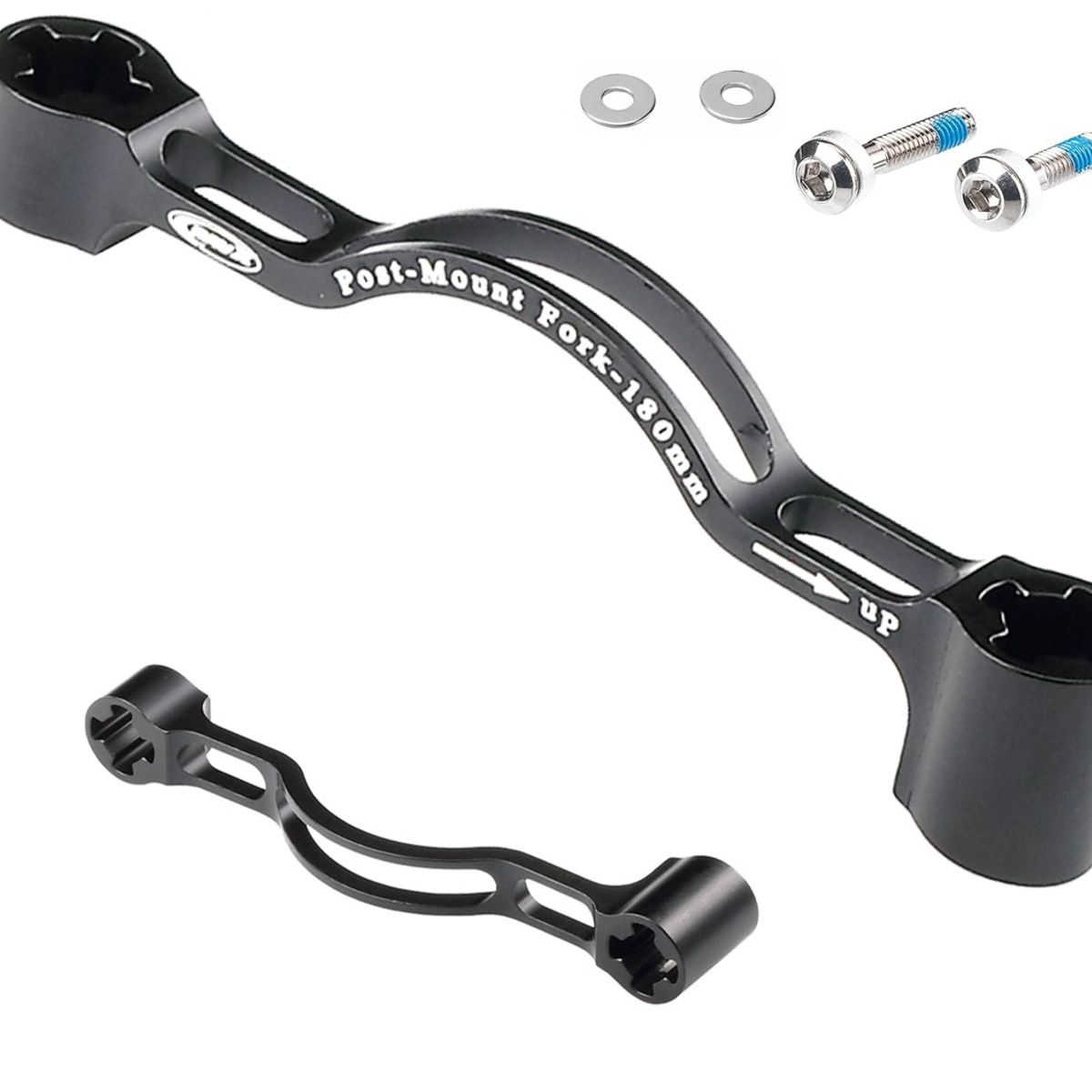 GENERICO - Adaptador Freno Disco Ravx 180mm Shimano Bicicleta Delantero