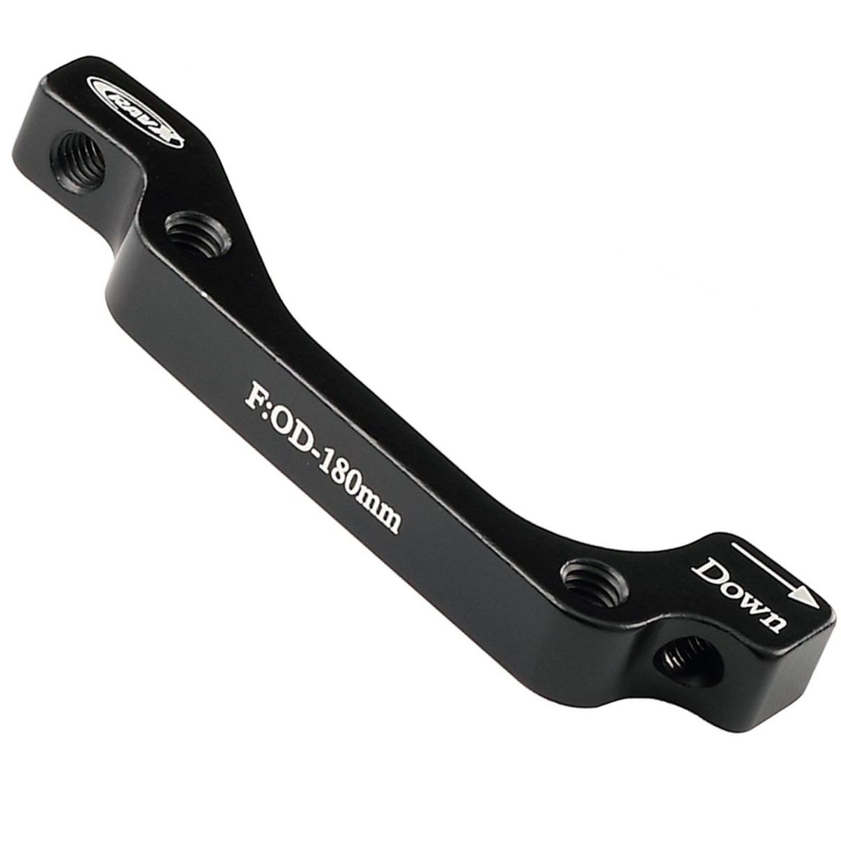 GENERICO - Adaptador Freno Disco 180mm Ravx Bicicleta Delantero Is-post