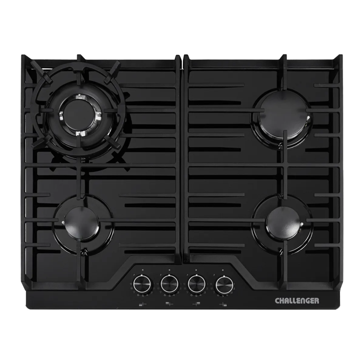 CHALLENGER - Estufa de Empotrar Challenger 4 Puestos Vidrio SQ 6767 AE