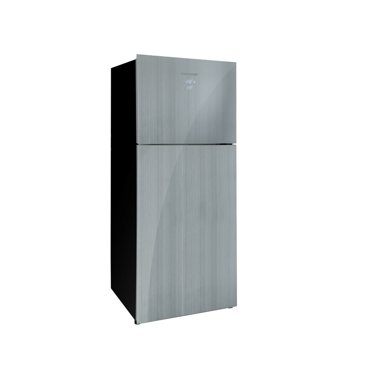 CHALLENGER - Nevera Challenger No Frost 360 - Ref Cr 360 / 327l Silver Brush