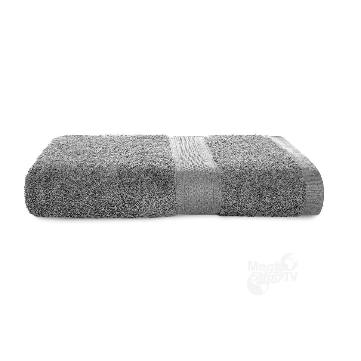 ENERGY PLUS - Toallas de baño de cuerpo hotelera 100 algodón 70x140 cm Gris