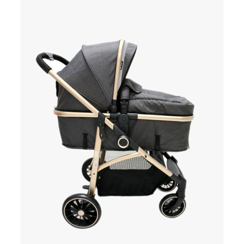 EBABY - Coche cuna moisés CARRI DELUXE  EB129 Negro