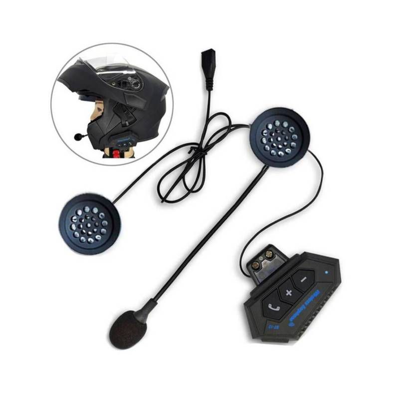 GENERICO - Intercomunicador Para Moto Bluetooth Bt12