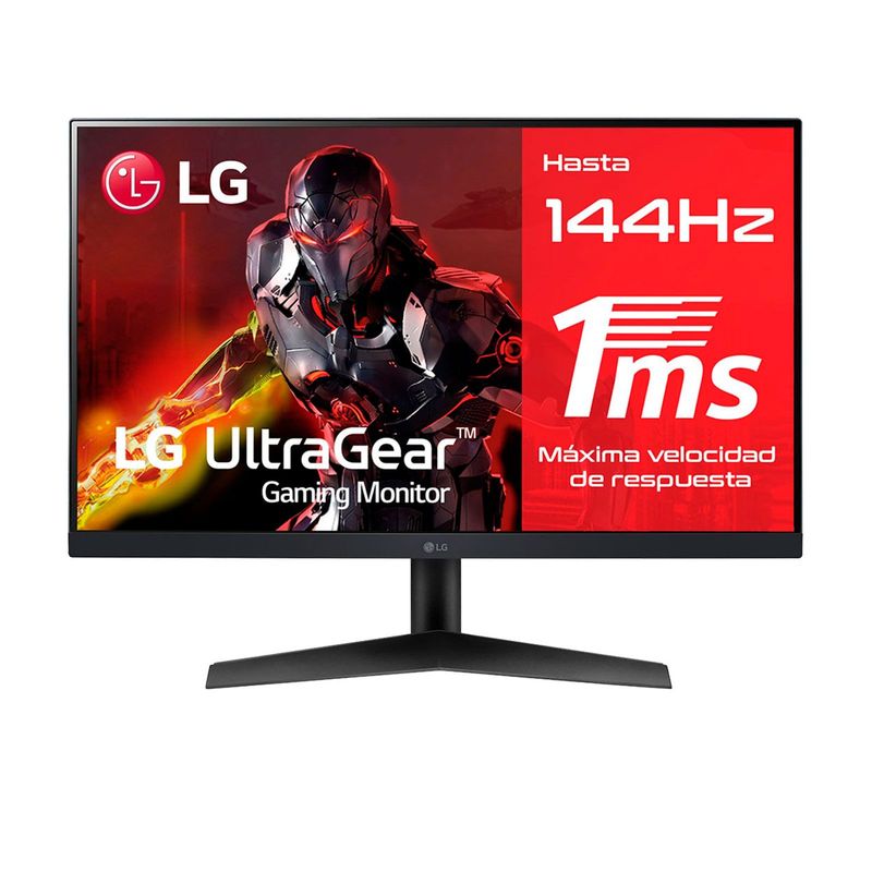 LG - Monitor LG 24GN60R-B UltraGear Panel IPS FHD FreeSync Premium