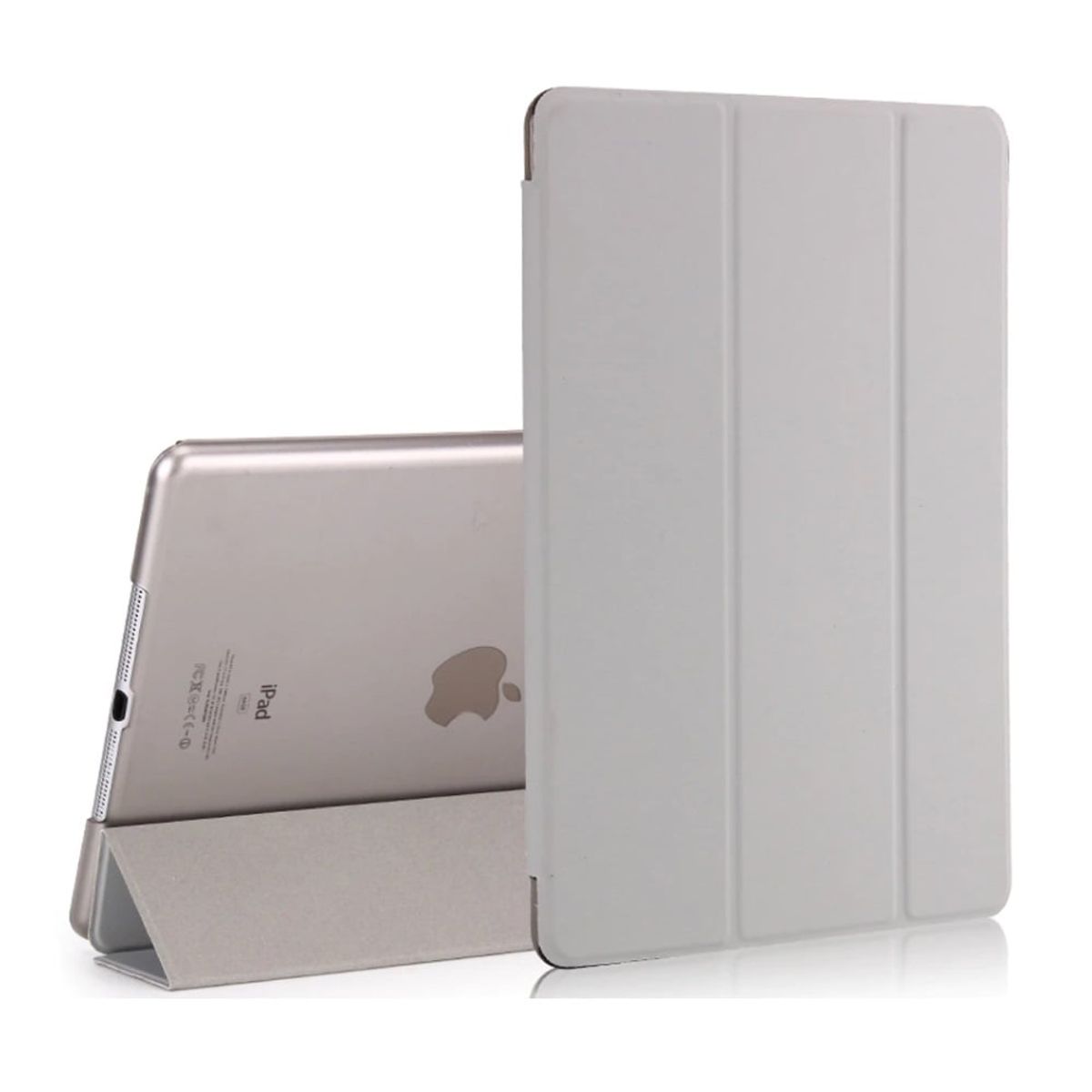 GENERICO - Estuche Protector Magnético Tipo Smart Case Para Ipad 9.7 5ta y 6ta Generación - Gris