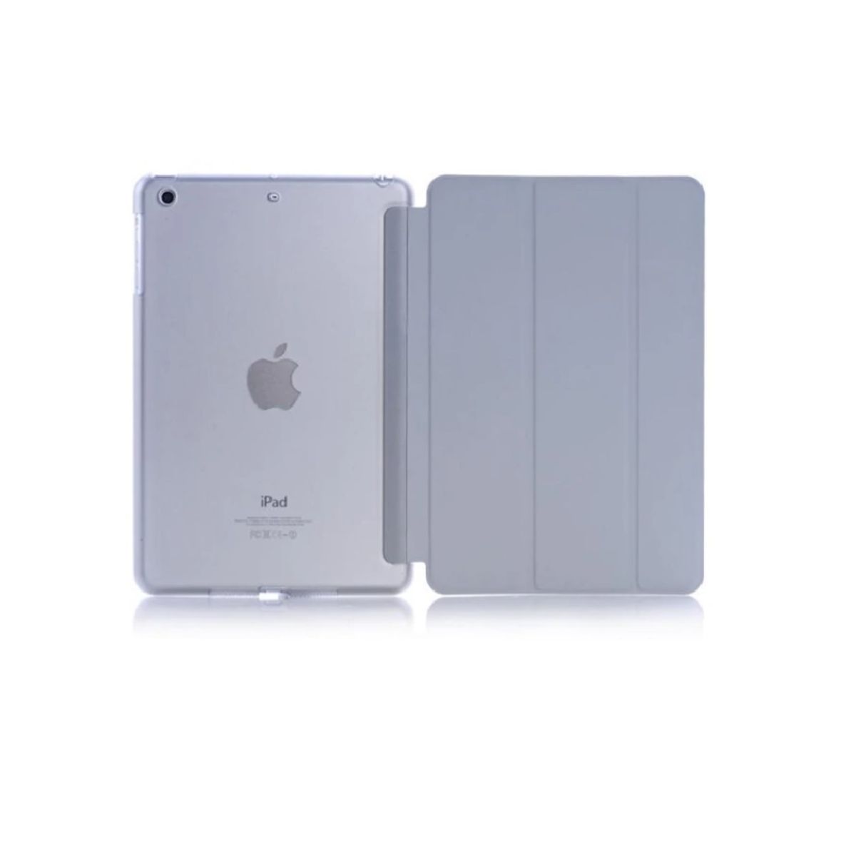 GENERICO - Estuche Protector Magnético Tipo Smart Case Para Ipad 9.7 5ta y 6ta Generación - Gris