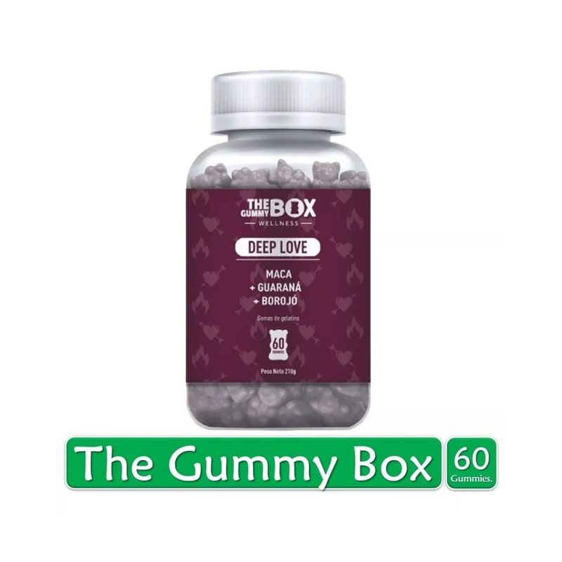 THE GUMMY BOX - The Gummy Box - Deep Love - Maca - Guarana - Borojo