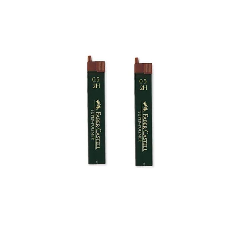 FABER CASTELL - Minas Portaminas 0.5 2H x2 Faber Castell