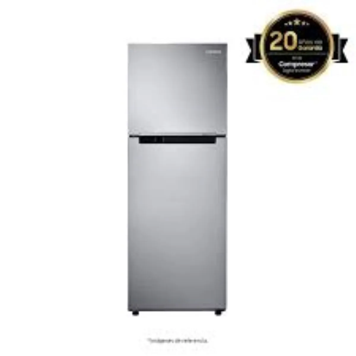 SAMSUNG - Nevera SAMSUNG No Frost Congelador Superior 236 litros Brutos RT22FARADS8/CO gris