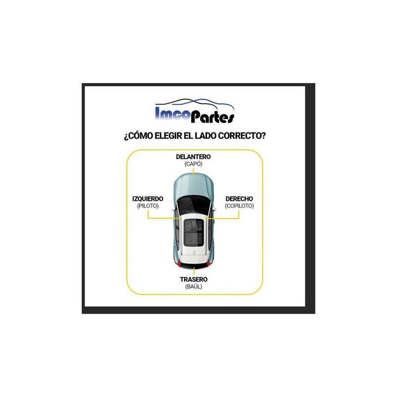 IMCOPARTES - Manija Exterior Delantera Izquierda Mazda Bt50 Cromada
