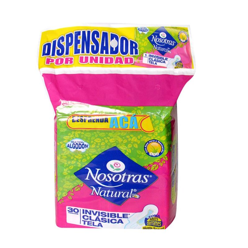 NOSOTRAS - Toallas Nosotras Invisible  X 30 Unidades